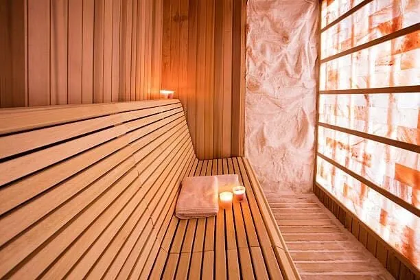 Salt therapy room