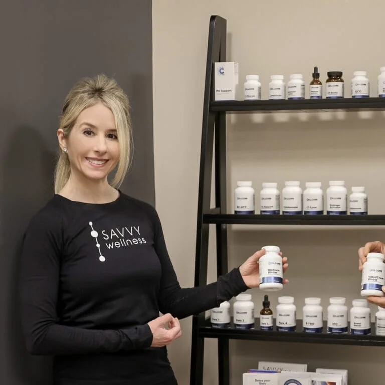 Sheree showcasing the Cell Core Supplements
