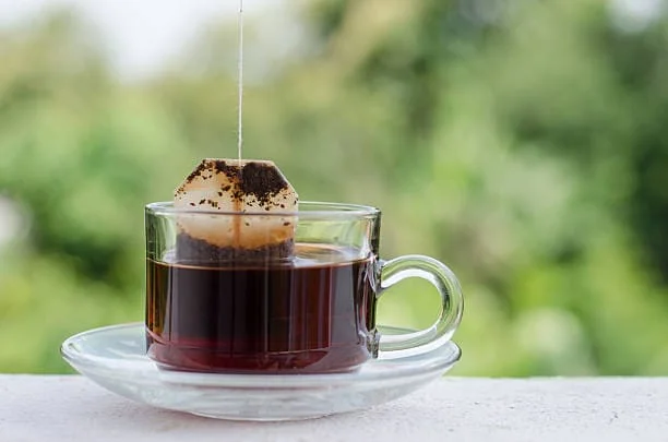 A coffee cup outside