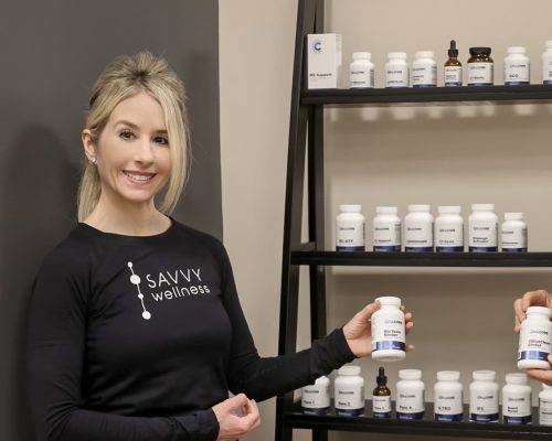 Sheree showcasing the Cell Core Supplements