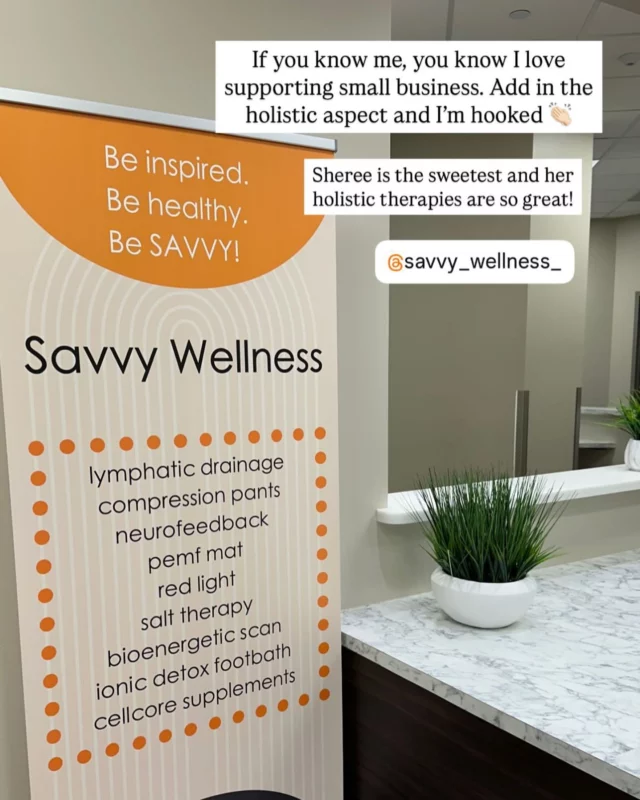 We believe a holistic approach is the best way to beauty and wellness. When you step into Savvy be prepared to be educated, empowered and filled with hope that there is a more natural way to healing.We offer an extensive list of innovative services to support the body in a cellular level + open up the drainage pathways + detox from the inside out … You’ll leave feeling lighter, relaxed and energized to go about your day 🌸Savvy invites you to indulge in a unique experience of self-care 🤍🛁 Detox Foot Soaks🌊 Lymphatic Drainage💢 Lymph Big Squeeze 🫁 Salt & Red Light Booth🔋 PEMF Mat⚡️BioEnergetics Scan🌱 CellCore Supplements Be Inspired. Be Healthy. Be SAVVY!📪 Follow @savvy_wellness_ to stay in the know of exciting announcements, holistic tips, information and all things #savvywellness#wellness#healing#ionicdetox#ionicfootbath#detox#detoxify#drainage#lymphatic#detoxification#cleanse#detoxyourbody#feelgood#detoxing#health#healthylifestyle #healthyliving #energy#toxins#toxinsout#inflammation#holistichealth #holisticwellness #holistic#holistichealing#lonetreelymphatic #healthspa #medspa